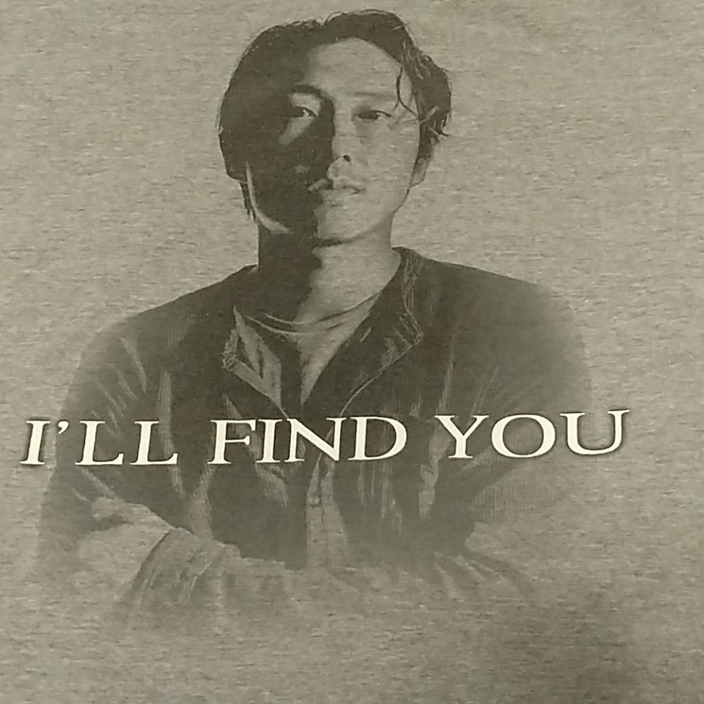 Vintage Walking Dead "I'll Find You" Glenn Rhee